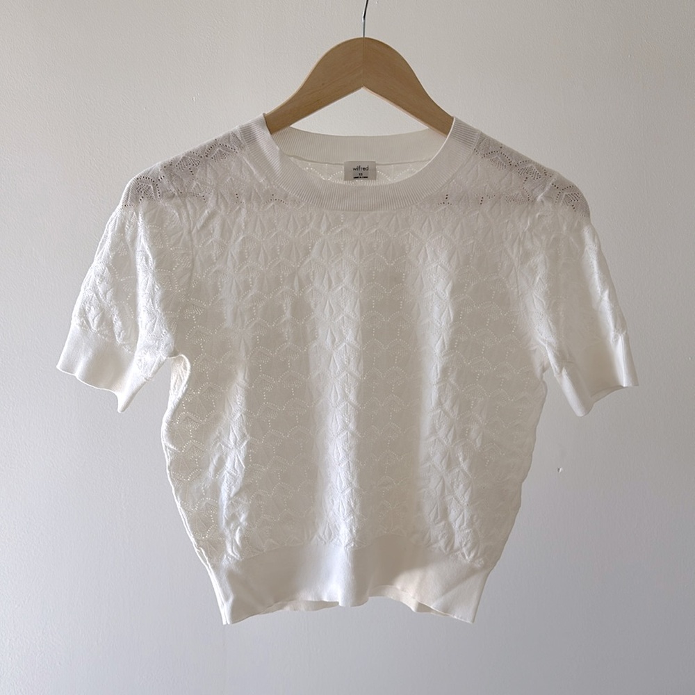 Wilfred Knit Short Sleeve Sweater